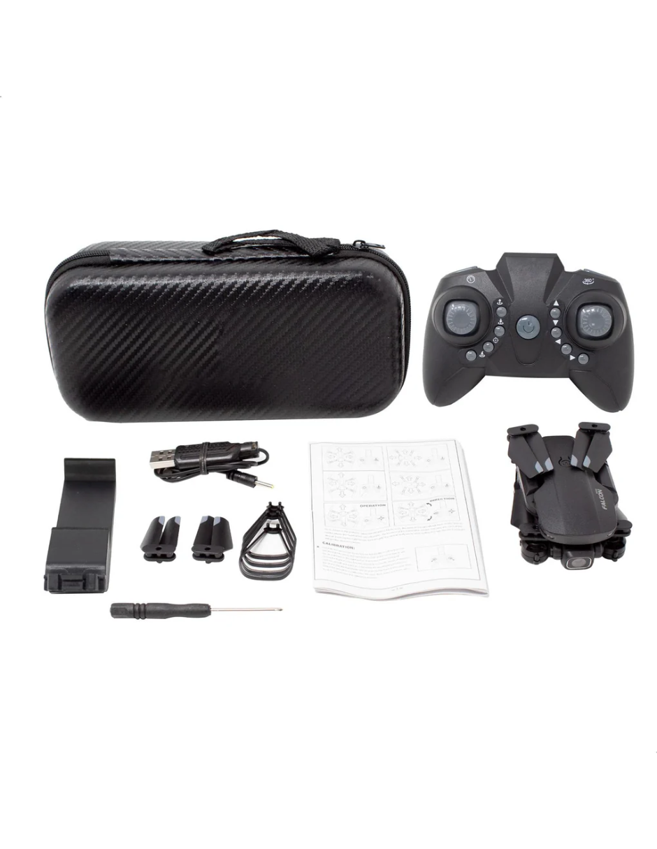 Foto 5 pulgar | Mini Drone Falcon Gd93 Binden Cámara 4k Wifi 10 Min.