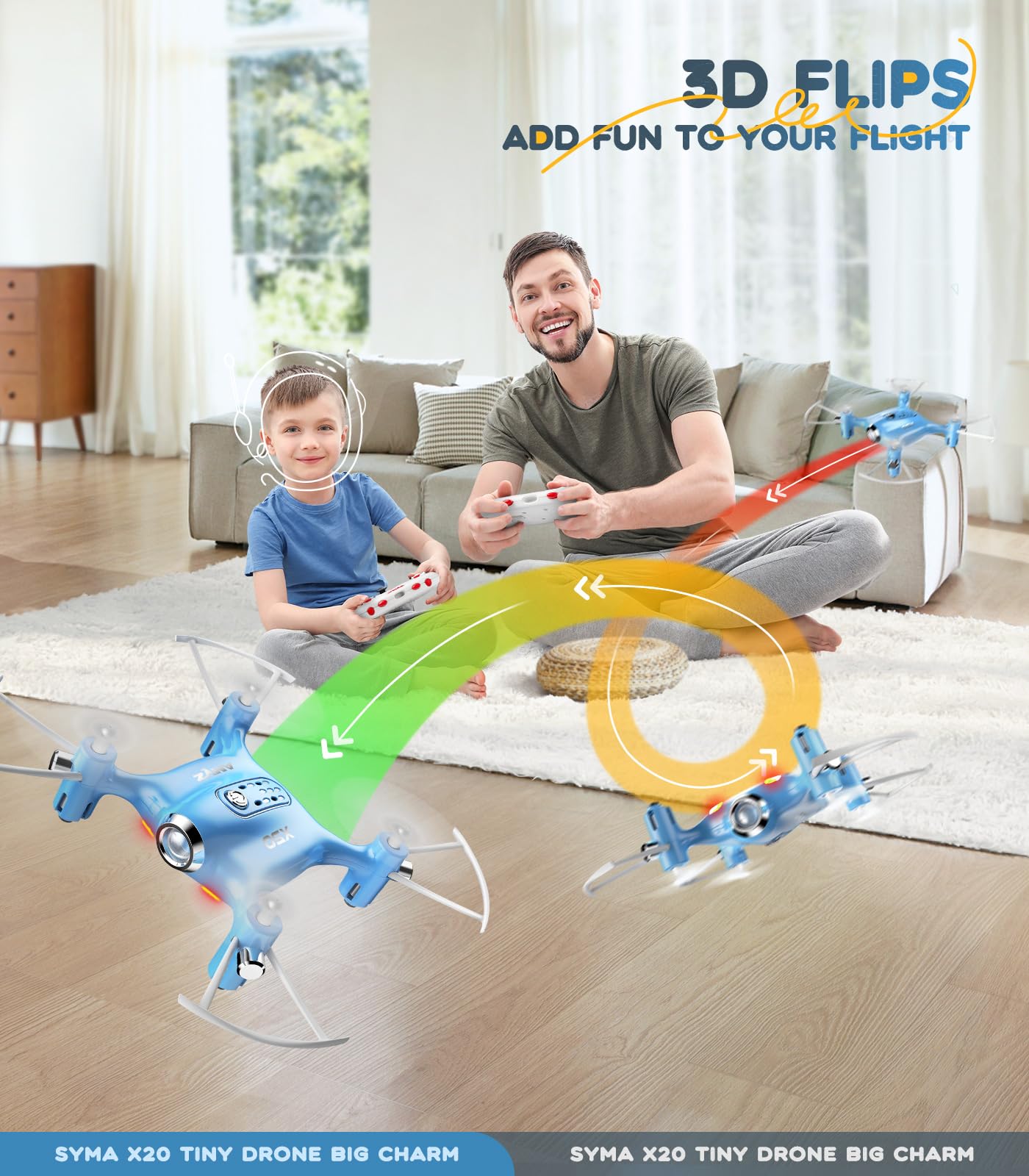 Foto 6 pulgar | Cuadricóptero Rc Drone Syma Easy Pocket Con Control De Altitud Para Niños - Venta Internacional.