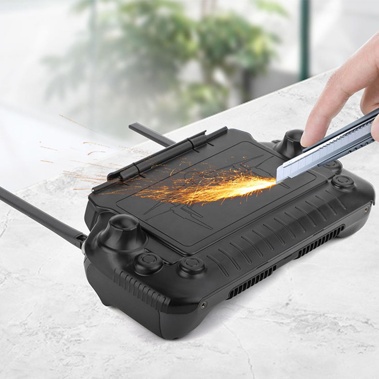 Foto 6 pulgar | Funda Protectora Con Capucha Solar Para El Mando A Distancia Dji Rc Plus - Venta Internacional.