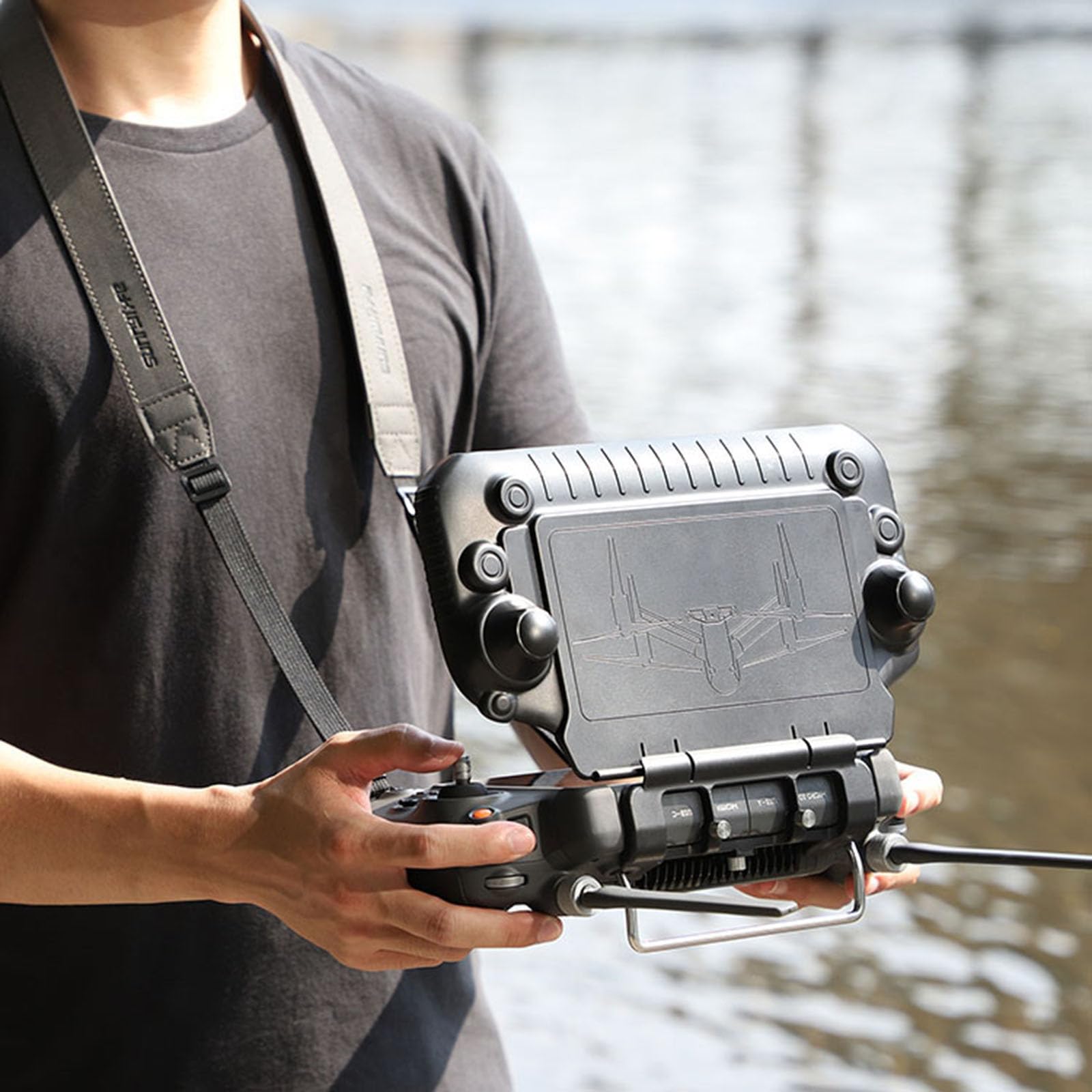 Foto 8 pulgar | Funda Protectora Con Capucha Solar Para El Mando A Distancia Dji Rc Plus - Venta Internacional.