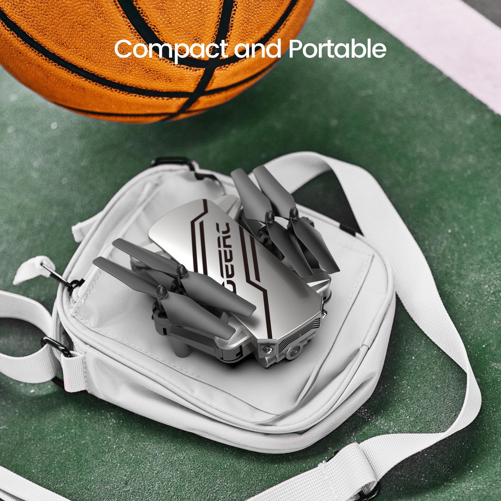 Foto 6 pulgar | Drone Deerc D20 Mini Para Niños Con Cámara 720p Hd Fpv Y 2 Baterías - Venta Internacional.