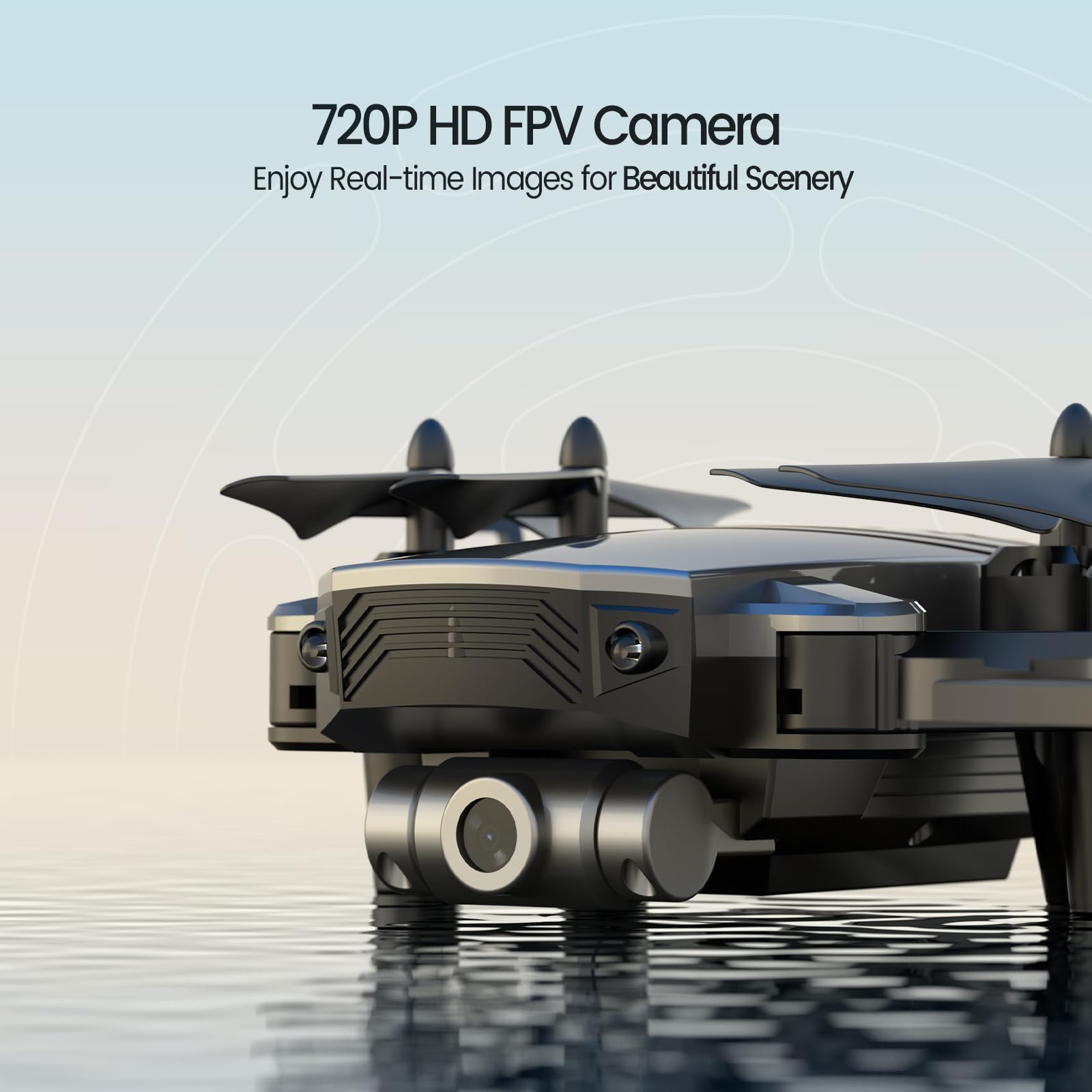 Foto 8 pulgar | Drone Deerc D20 Mini Para Niños Con Cámara 720p Hd Fpv Y 2 Baterías - Venta Internacional.