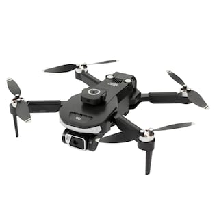 Foto 1 | Drone Wifi Plegable Cámara Doble 3 Baterías Eo Safe Imports Esi-12920-1 Gris