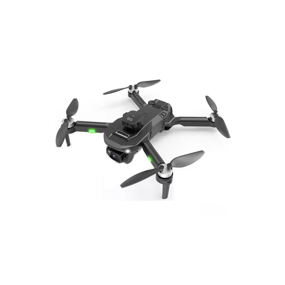 Drone Sin Escobillas Con 4k Cámara Dual 2baterías Eo Safe Imports Esi-12919-1 Gris