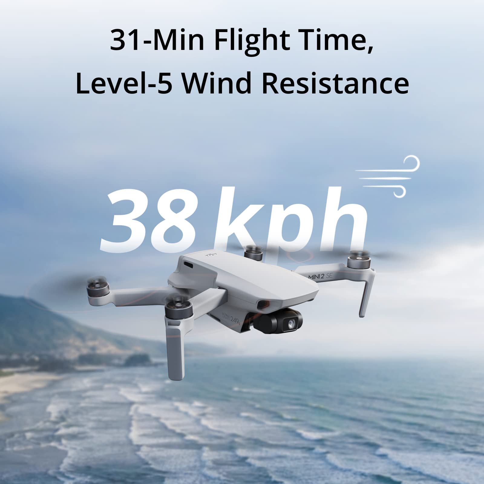 Foto 4 | Dron Dji Mini 2 Se Ligero Con Vídeo Qhd De 31 Minutos De Vuelo - Venta Internacional.