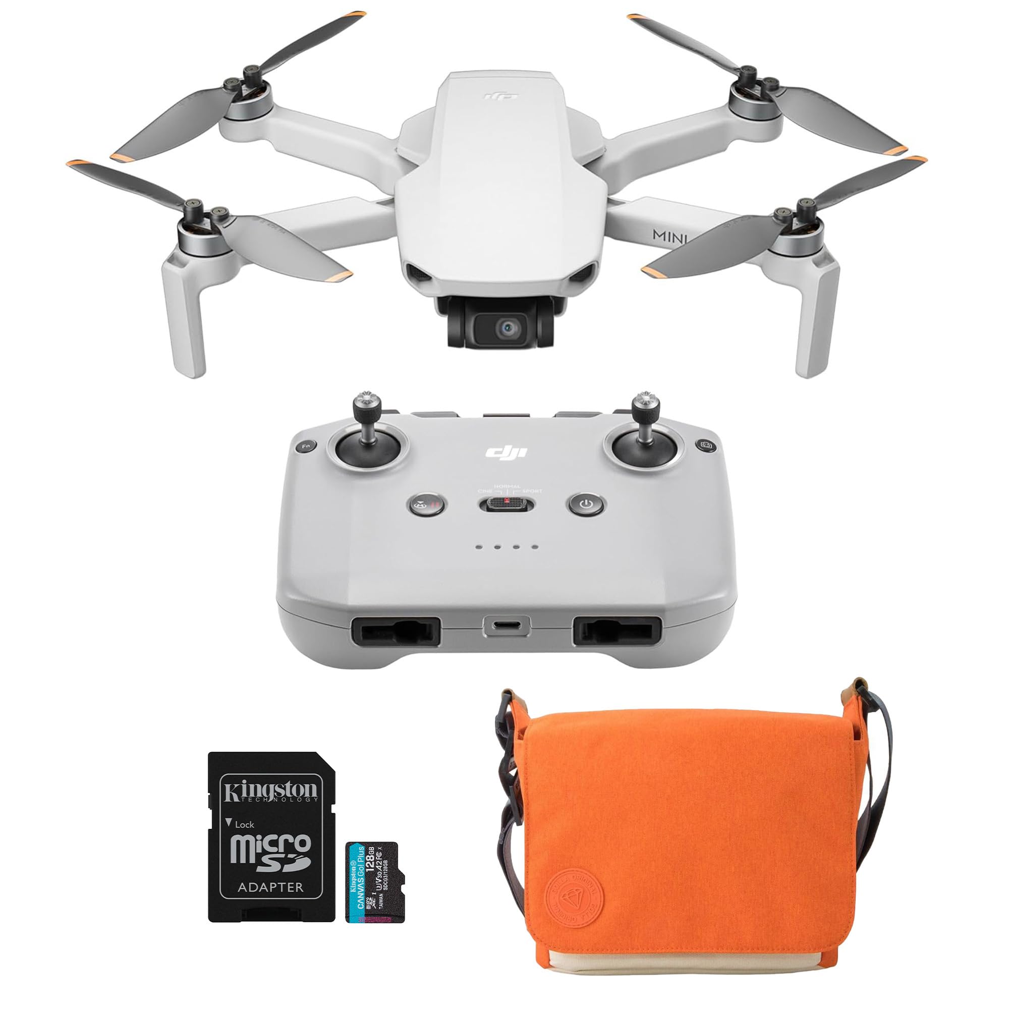 Foto 2 pulgar | Drone Dji Mini 4k Con Cámara Uhd 4k Y Memoria Microsdxc De 128 Gb - Venta Internacional.