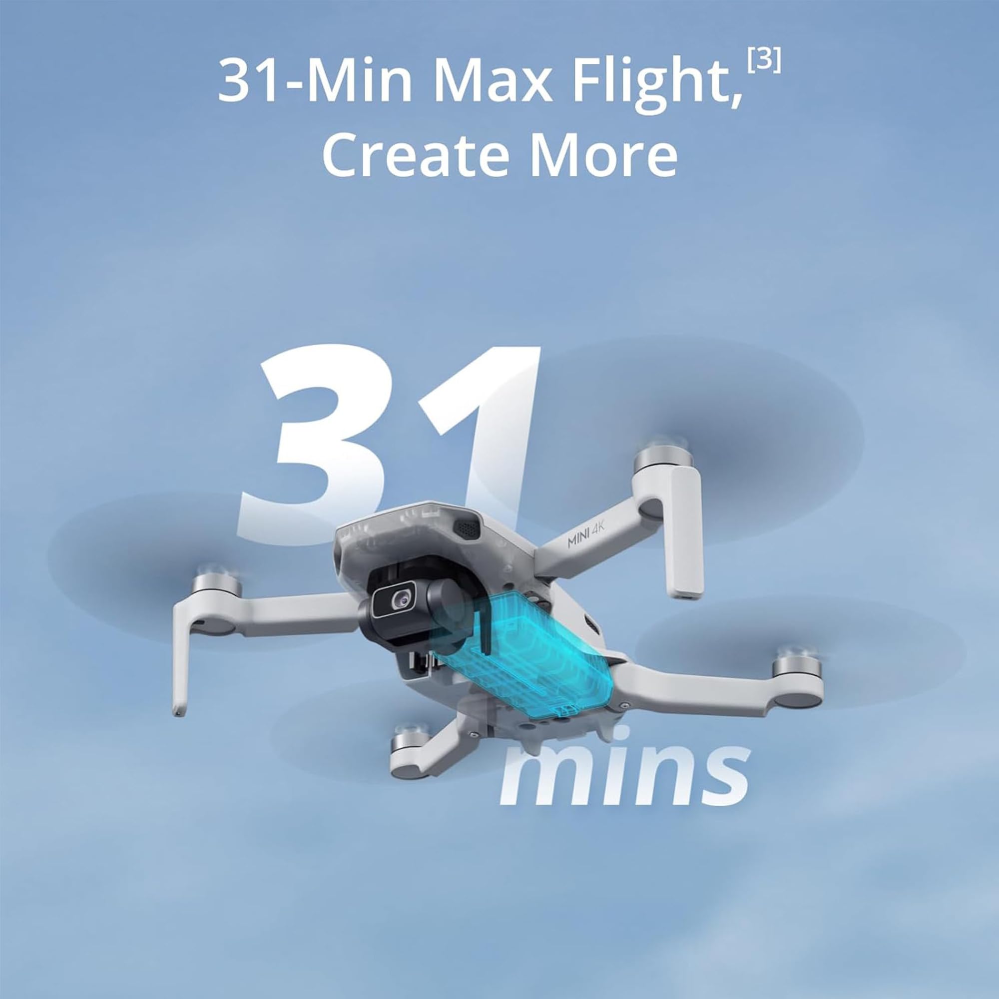 Foto 6 pulgar | Drone Dji Mini 4k Con Cámara Uhd 4k Y Memoria Microsdxc De 128 Gb - Venta Internacional.