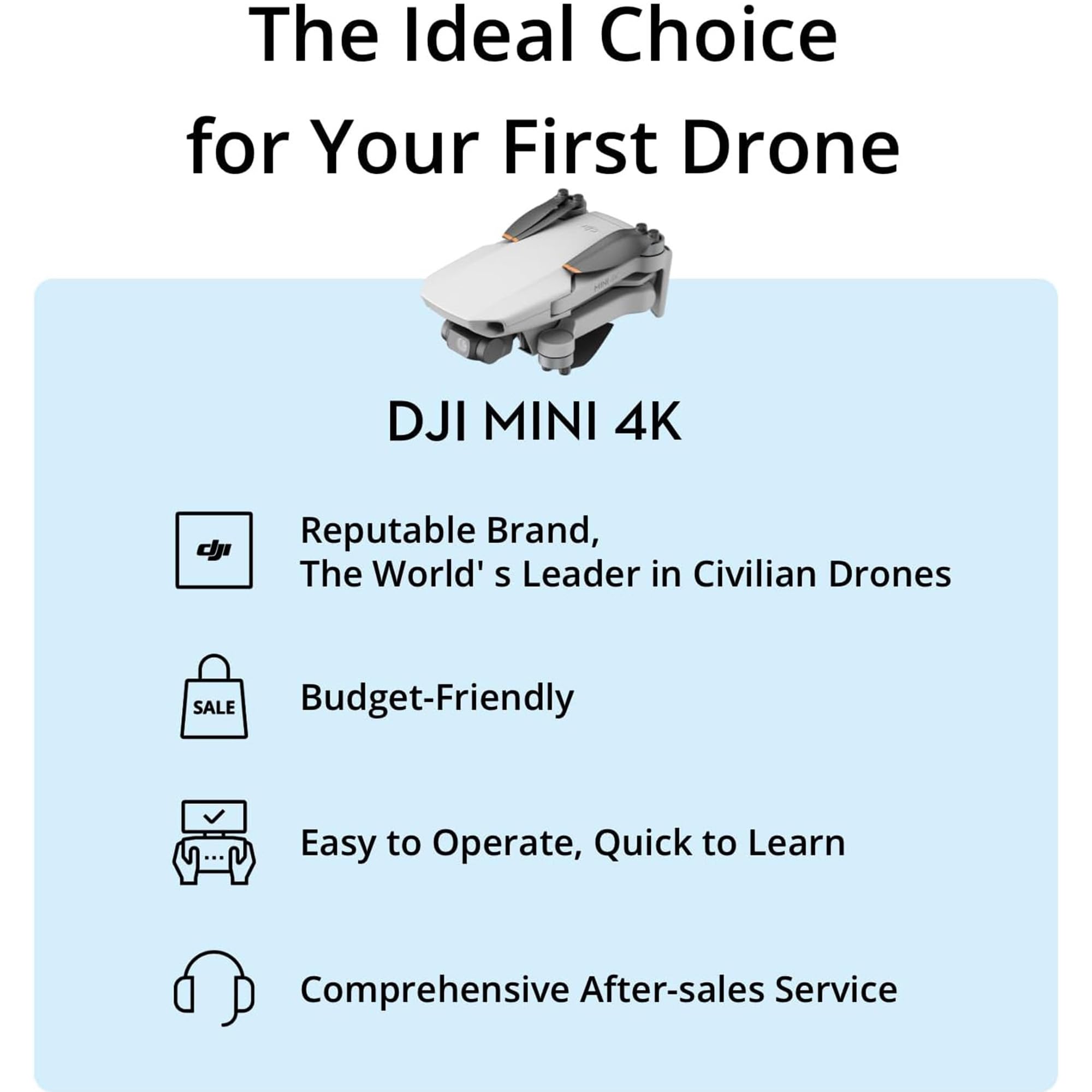 Foto 8 pulgar | Drone Dji Mini 4k Con Cámara Uhd 4k Y Memoria Microsdxc De 128 Gb - Venta Internacional.