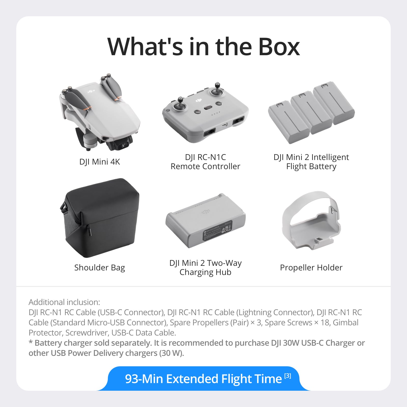 Foto 8 pulgar | Drone Dji Mini 4k Fly More Combo Con 3 Baterías Y Bolsa - Venta Internacional.