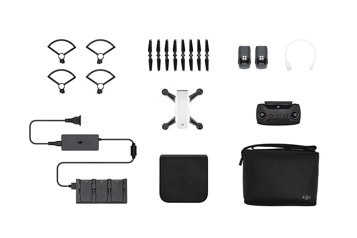 Foto 7 pulgar | Drone Dji Spark Fly More Combo Alpine White Con Cámara - Venta Internacional.