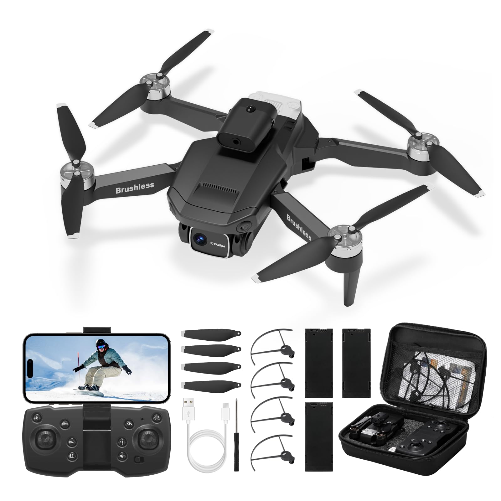 Foto 1 | Drone Goolrc Con Cámara 1080p Hd Fpv Plegable Para Adultos - Venta Internacional.