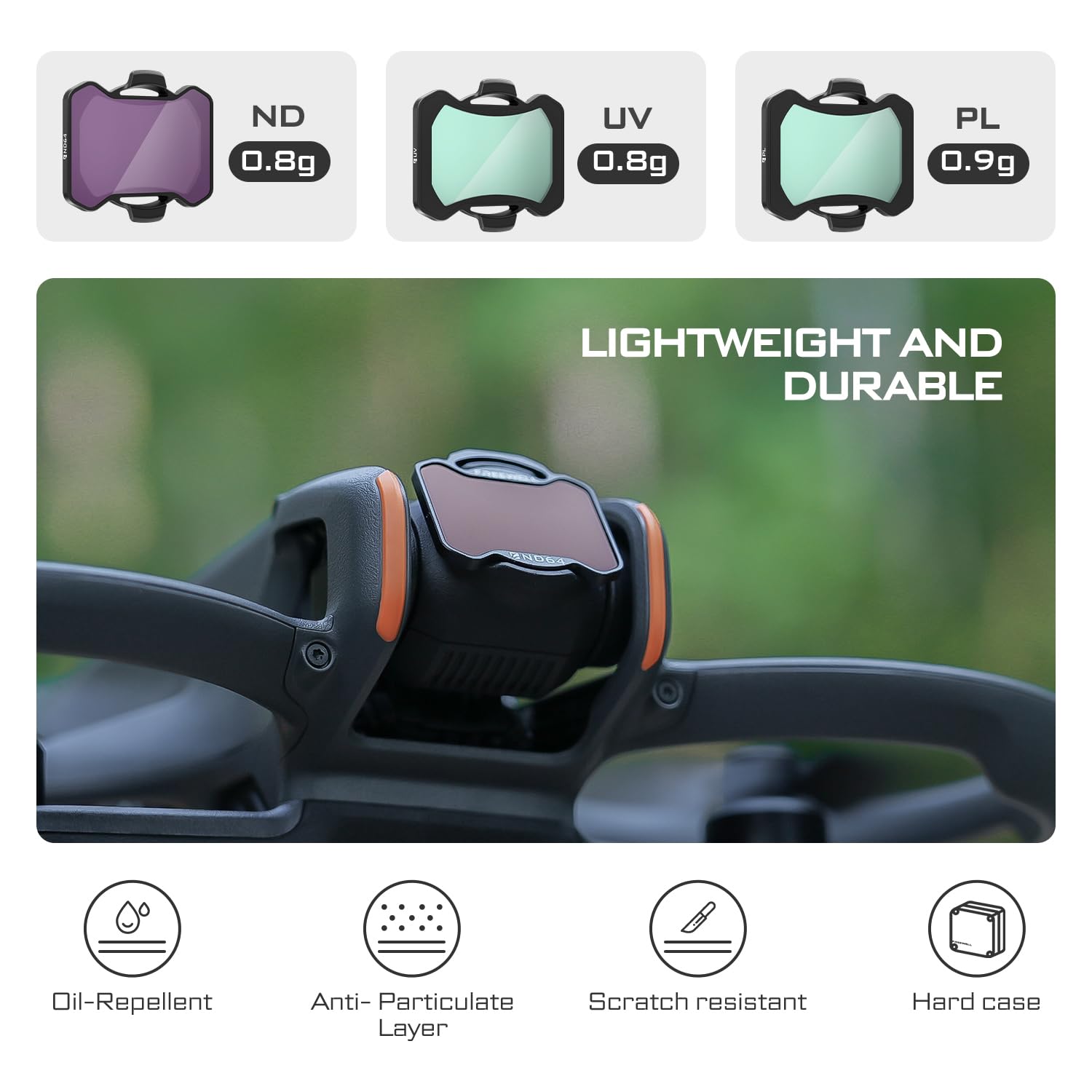 Foto 3 pulgar | Filtro Polarizador Freewell Para Avata 2 Drone - Venta Internacional.