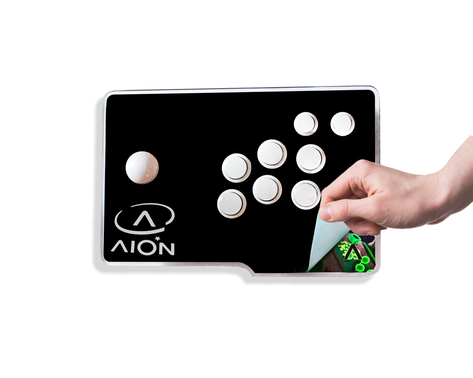 Foto 6 pulgar | Tablero Arcade Aion MB All Stars S3 Multicolor con 6600 Juegos Arcade Conexión Wifi HDMI USB 2 Piezas