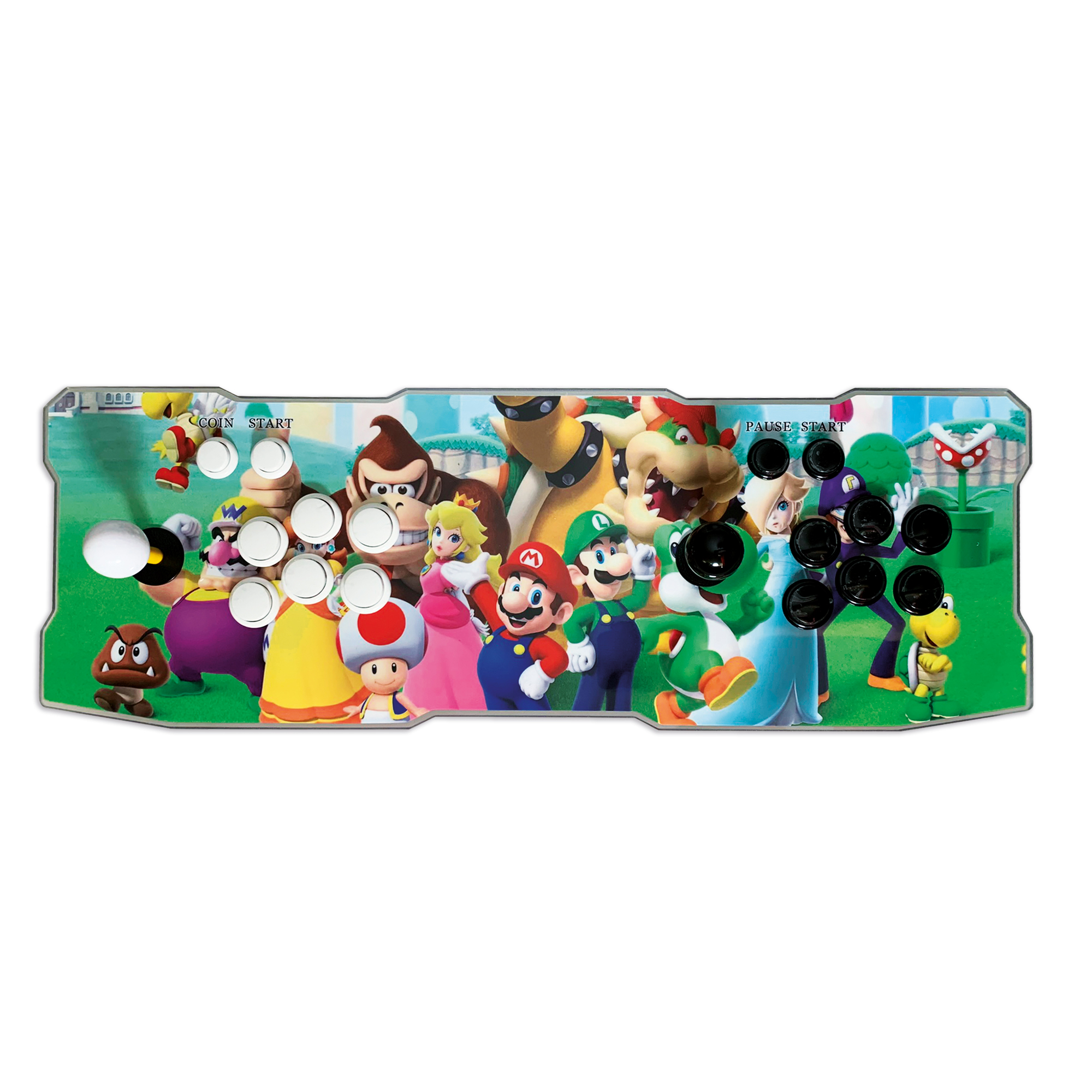 Consola Tablero Aion 2p-m4 Mario Team Con 6600 Juegos Arcade 3d Multijugador Conexion Hdmi Vga 3m