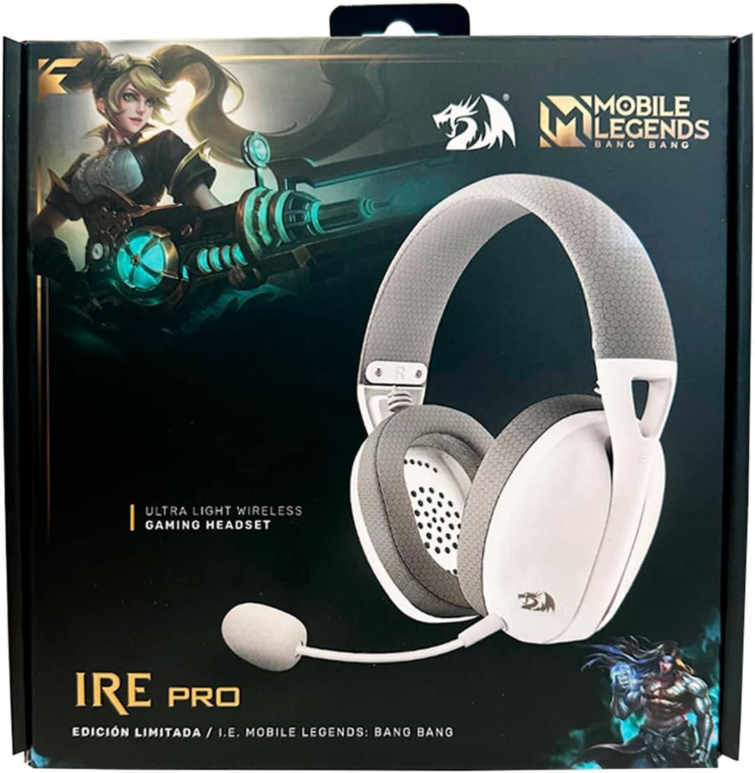 Foto 3 pulgar | Redragon Auriculares Ire Mobile Legends H848 Wireless Con Bluetooth Y Dongle Usb