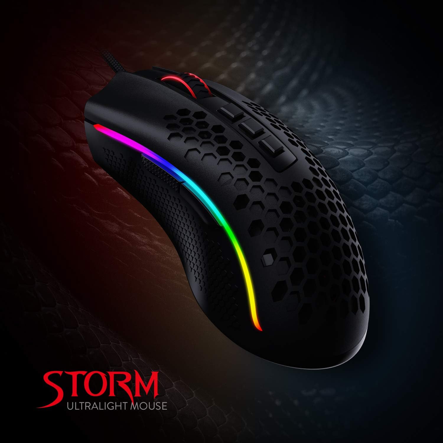 Foto 2 | Redragon M808 Storm - Mouse Ligero Rgb Para Juegos