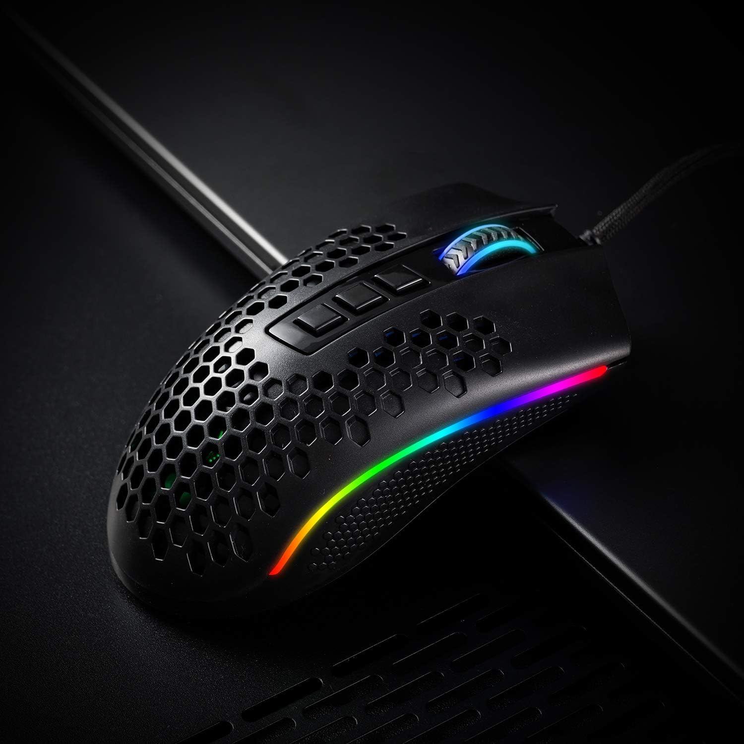 Foto 5 | Redragon M808 Storm - Mouse Ligero Rgb Para Juegos