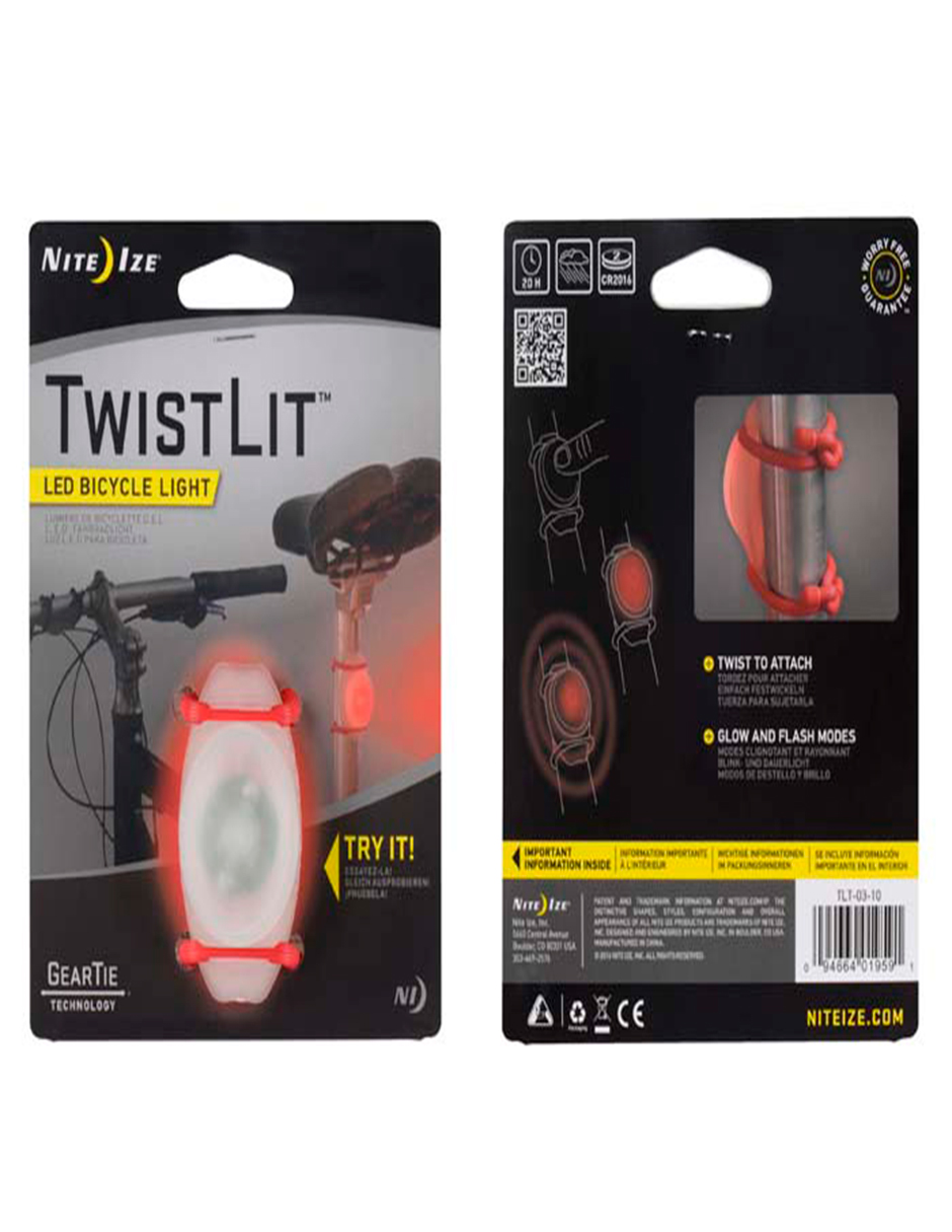 Foto 2 pulgar | Luz Led Nite Ize TLT-03-10 color Rojo para Bicicleta