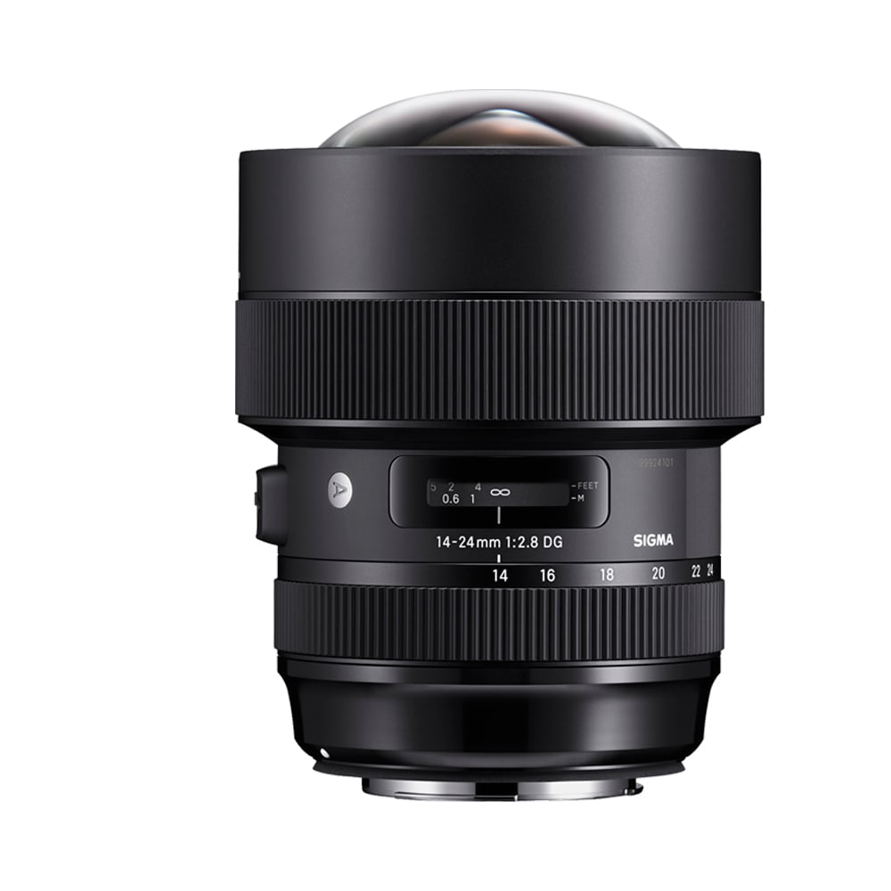 Lente Sigma 14-24mm F2.8 Dg Hsm Art para Nikon F color Negro $40,999