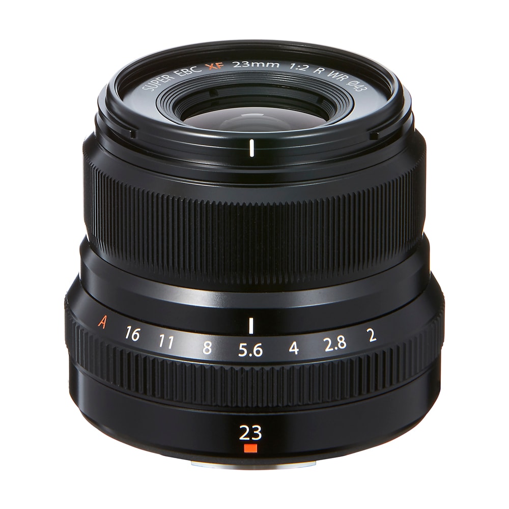 Lente Fujinon Gf23mm F4 R Lm Wr color Negro $73,499