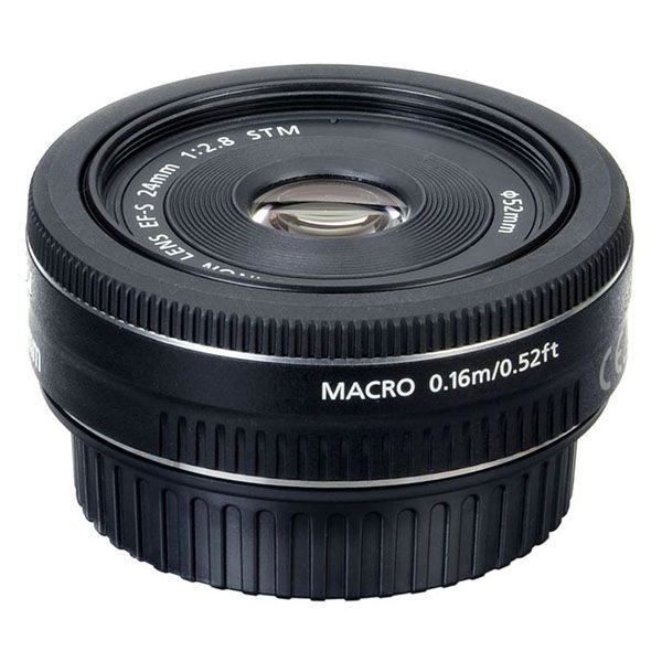 Foto 2 pulgar | Lente Canon Ef-s 24mm F/2.8 Stm color Negro