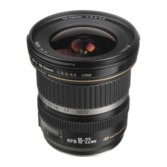 Lente Canon Ef-s 10-22mm F/3.5-4.5 Usm Negro $16,349