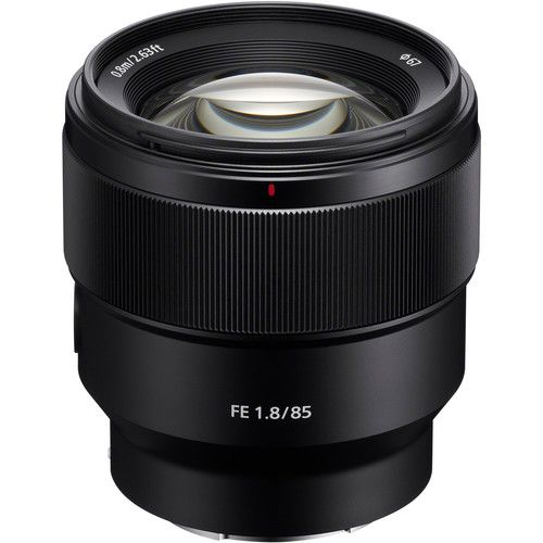 Lente Sony Sel Fe 85mm F/1.8 Sel85f18 color Negro $22,235