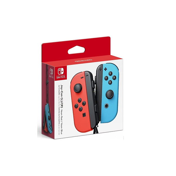 Foto 2 pulgar | Joy-con Izquierdo Y Derecho Nintendo Switch Color Rojo Azul Neón