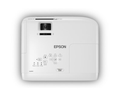 Foto 2 | Proyector Portátil Epson Powerlite E20 Xga (1024x768) 3400 Lúmenes Con Bocinas Blanco