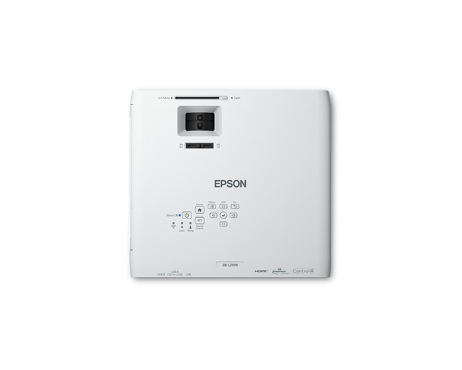 Foto 3 pulgar | Proyector Epson Powerlite L210w Wxga (1080x800) 4500 Lúmenes Con Bocinas Blanco