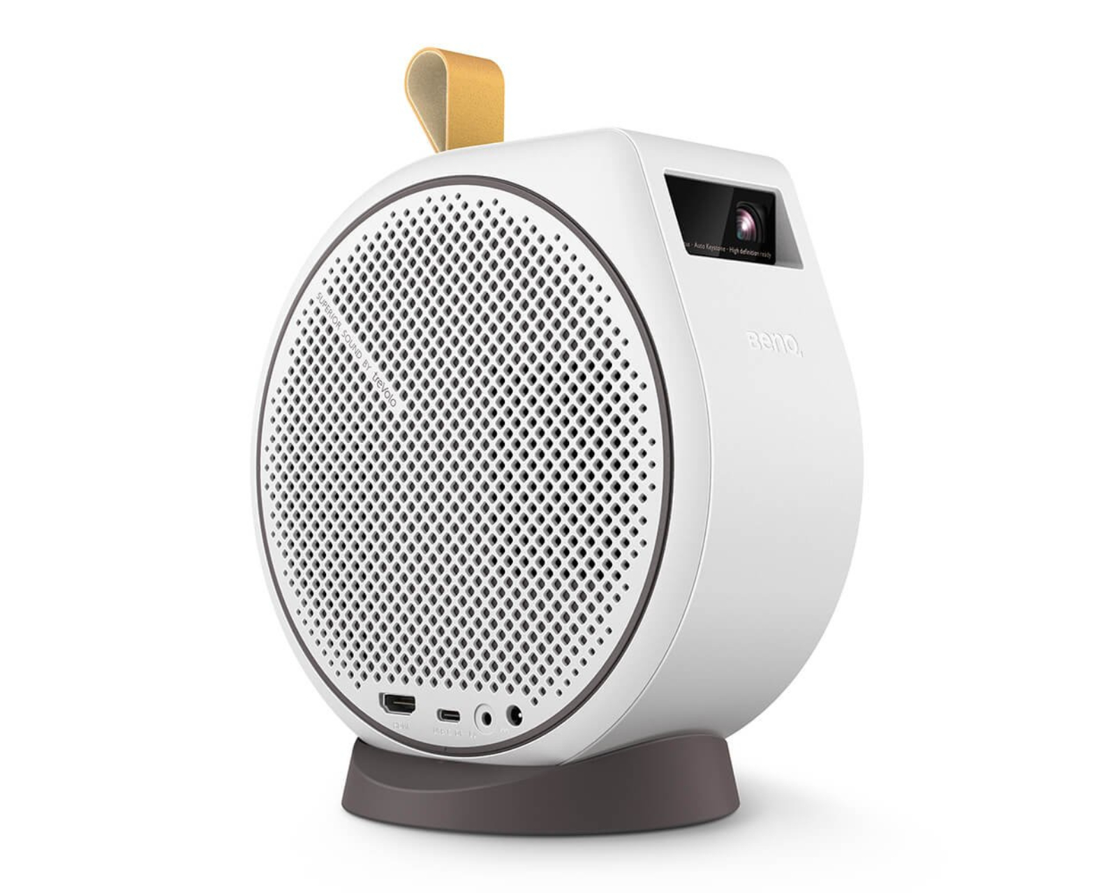 Proyector Portátil Benq Gv30 Dlp 720p (1280 X 720) 300 Lúmenes Bluetooth Inalámbrico Con Bocinas Blanco