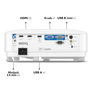 Foto 4 | Proyector Benq Svga Ms560 De 4000 Lúmenes Con Doble Hdmi Vga - Venta Internacional.
