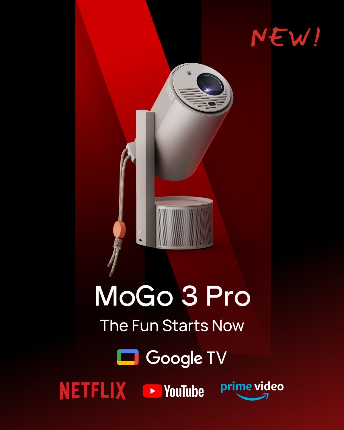 Foto 3 pulgar | Proyector Portátil Xgimi Mogo 3 Pro 1080p Google Tv Netflix - Venta Internacional.