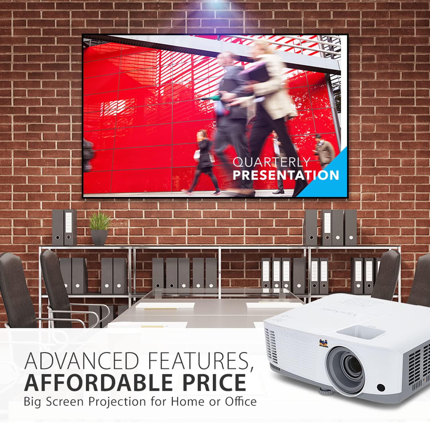 Foto 3 pulgar | Proyector Viewsonic Pa503w 4000 Lúmenes Wxga Para Hogar Y Oficina - Venta Internacional.