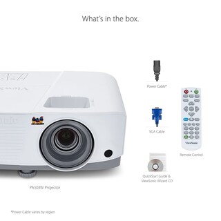 Foto 7 | Proyector Viewsonic Pa503w 4000 Lúmenes Wxga Para Hogar Y Oficina - Venta Internacional.