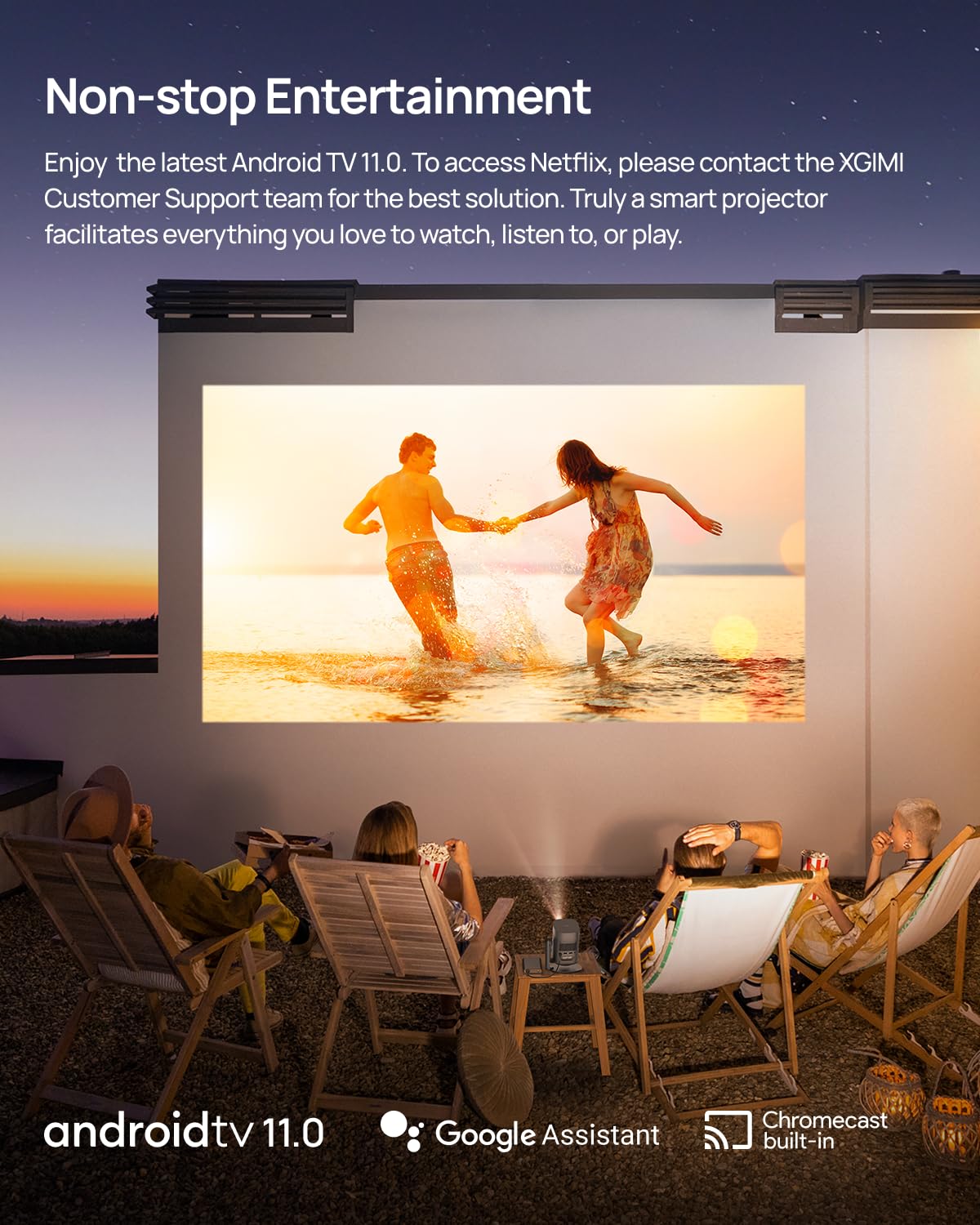 Foto 7 pulgar | Proyector Portátil Xgimi Mogo 2 Pro 1080p 400lm Android Tv 11 - Venta Internacional.