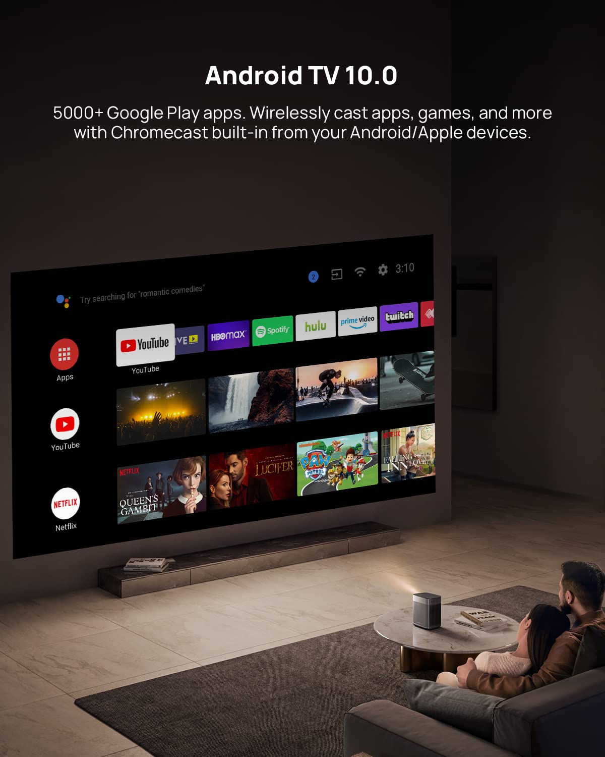 Foto 8 pulgar | Proyector Portátil Xgimi Halo+ 1080p 700 Lúmenes Android Tv 10.0 - Venta Internacional.