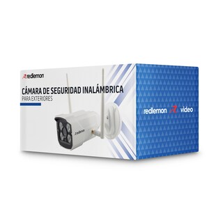 Foto 8 | Cámara de Seguridad Redlemon 77631 Blanco con WiFi HD para Monitoreo en Tiempo Real Resiste Agua y Visión Nocturna
