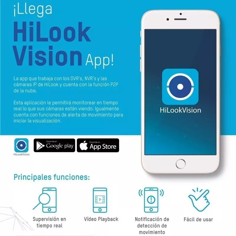 Foto 3 pulgar | Kit de Video Vigilancia Hilook con 4 Cámaras Metálicas Full Hd/ 2 Mp/ 1 Tb