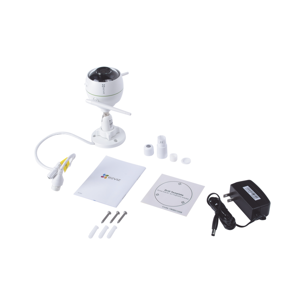 Foto 4 pulgar | Cámara Bala Ip 2 Megapixel /Inalámbrica/Micrófono Integrado/Notificación Push/para Exterior Ezviz color Blanco