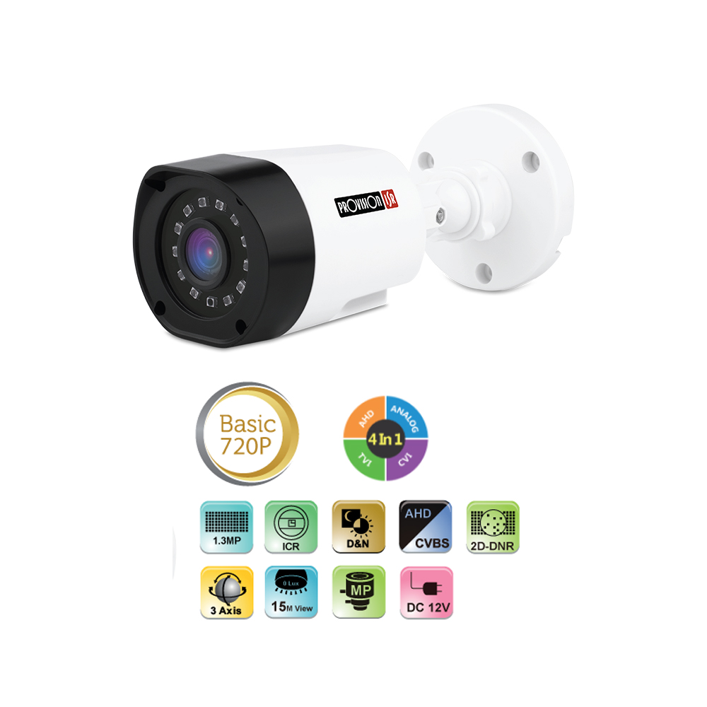 Foto 3 pulgar | Kit de Cámaras de Seguridad CCTV Provision 720p HD 4 Cámaras y Accesorios