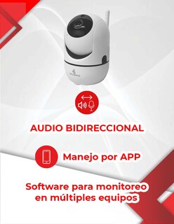 Foto 3 | Cámara de Vigilancia Secucore color Blanco