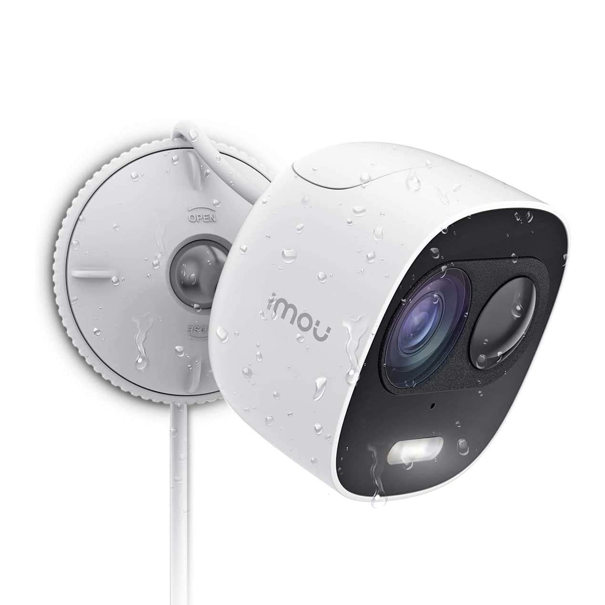 Cámara Ip Imou Looc IPC-C26EN color Blanco de Exteriores Wifi 2 MP Micrófono 1080 X 720