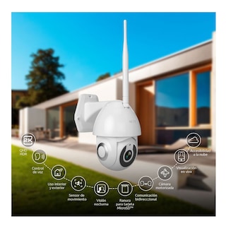 Foto 2 | Cámara Inteligente Nexxt Solutions NHC-O612 color Blanco para Exterior