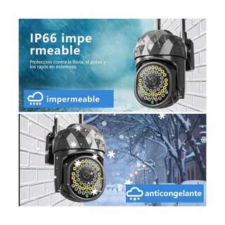 Foto 4 | Cámara de Seguridad Eo Safe Imports ESI-6875 color Negro