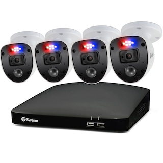 Foto 2 | Sistema De Seguridad 4 Camaras Dvr Swann Full Hd 1800p