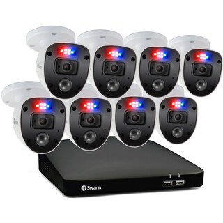 Foto 2 | Sistema De Seguridad 8 Camaras Dvr Swann Full Hd 1800p
