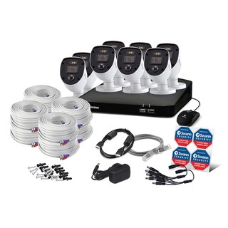 Foto 3 | Sistema De Seguridad 8 Camaras Dvr Swann Full Hd 1800p