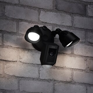 Foto 2 | Cámara de Vigilancia Ring Floodlight Cam Wired Plus Negra con Video HD de 1080p Activado por Movimiento
