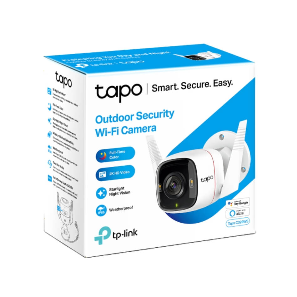 Foto 4 pulgar | Cámara Wifi Tp-link Tapo C320ws Exterior Visión Nocturna 2k